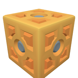 Decorative Block Yellow